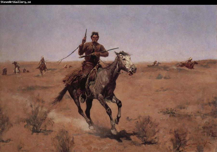 Frederic Remington The Flight